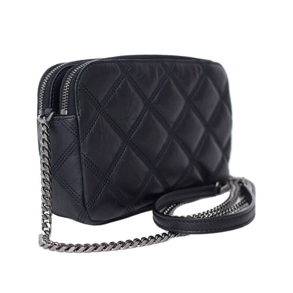 SAINT LAURENT Paris Saint Paris Becky Double Zip Clutch Shoulder Bag - Picture 2 of 9